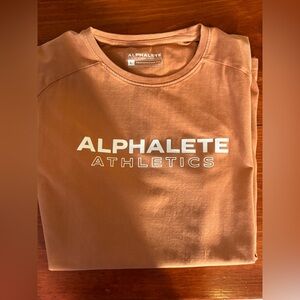Alphalete Large Shirt Orange(ish)